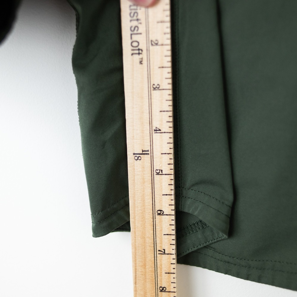 BLYT Active+ Shorts Mens XL Olive Green Liner Stretch Zip Pockets Athletic - Picture 8 of 9